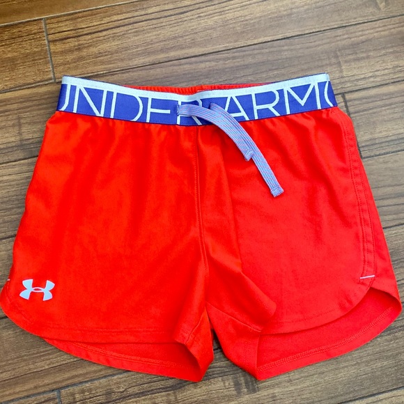 Under Armour Other - Under Armour Heat Gear Pink  Athletic Shorts M